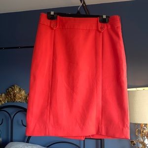 3 For $25 Banana Republic Coral Orange Skirt